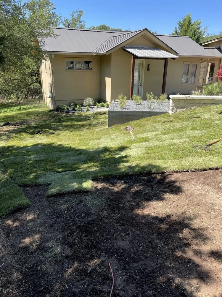 Custom lawn mowing service for homes across Austin, TX - Kora Landscaping