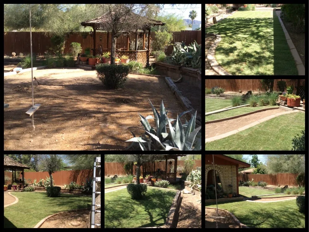 Reliable landscape installation in Glendale, AZ by KO's Landscaping