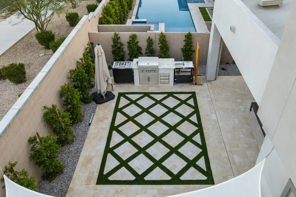 Professional garden landscaping for outdoor upgrades across Glendale, AZ - KO's Landscaping