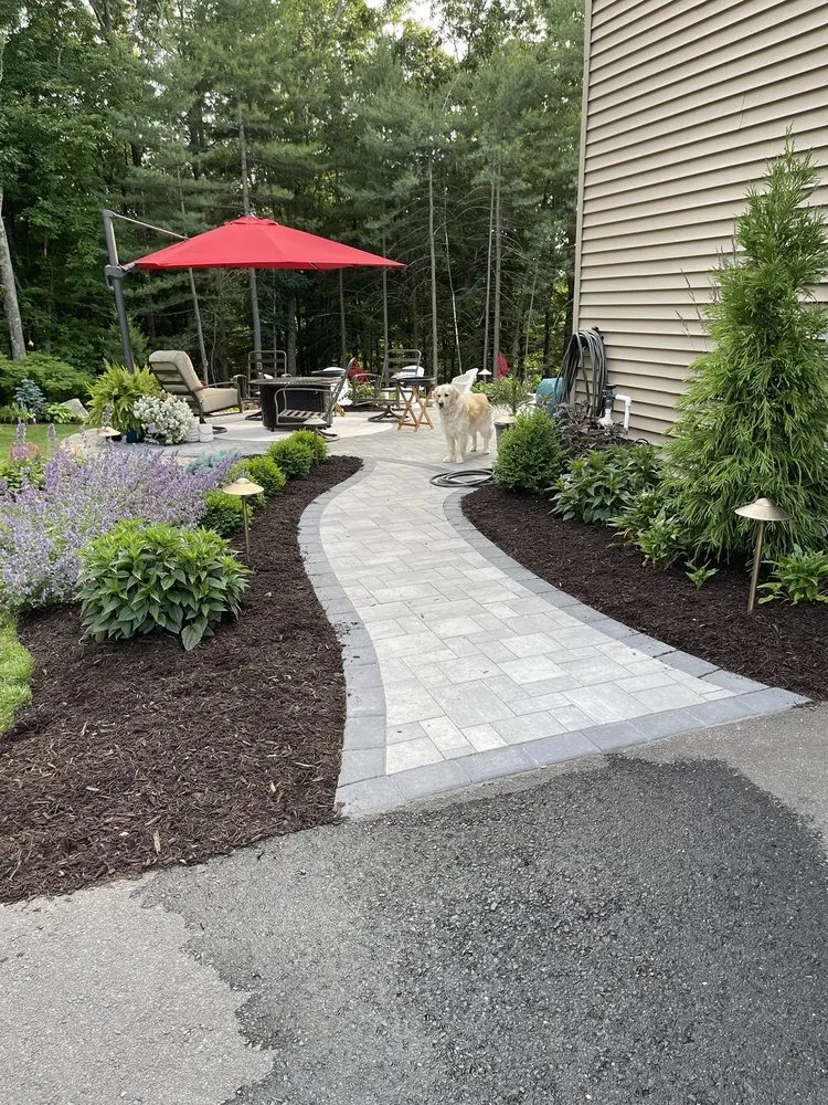 Reliable landscape design for homes in Ellington, CT by Kosilla Landscaping Services