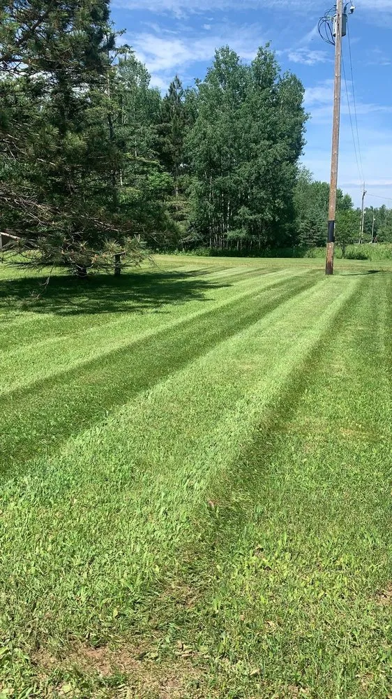 Professional yard maintenance near you in Siren, WI by Kosloski Lawn & Dirt