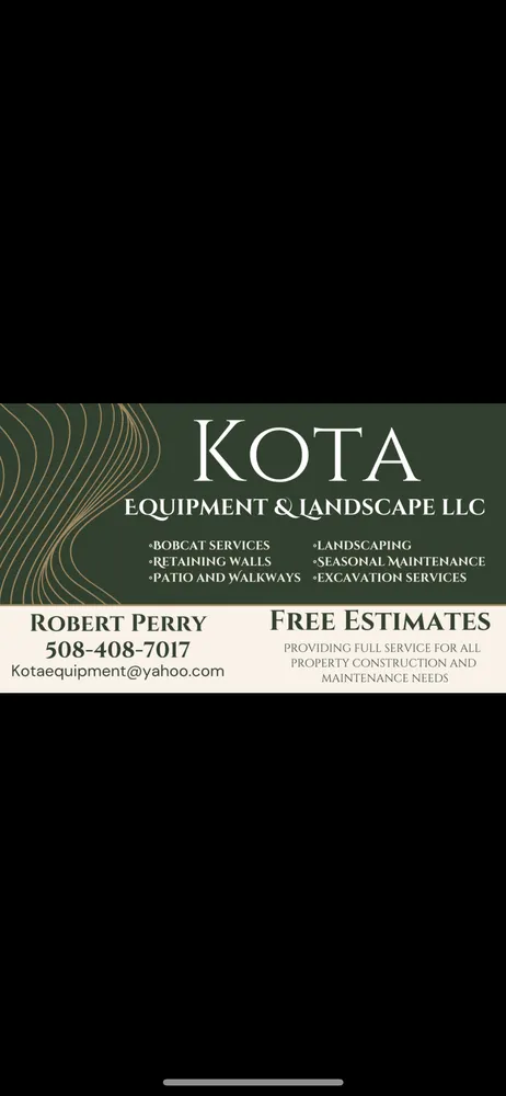 Affordable landscape installation in Holbrook, MA - Kota Equipment and Landscape