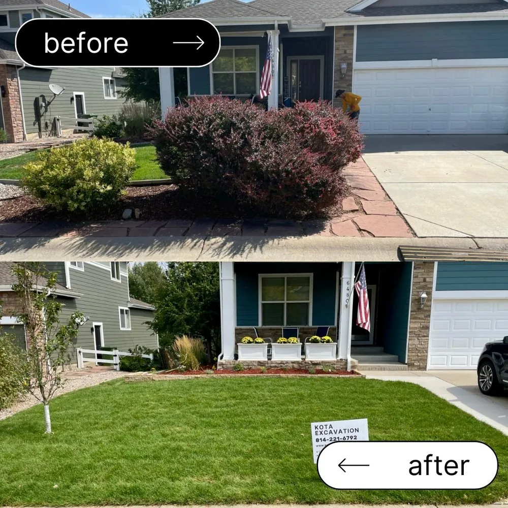 Professional residential landscaping experts serving Bellvue, CO - KOTA Excavation