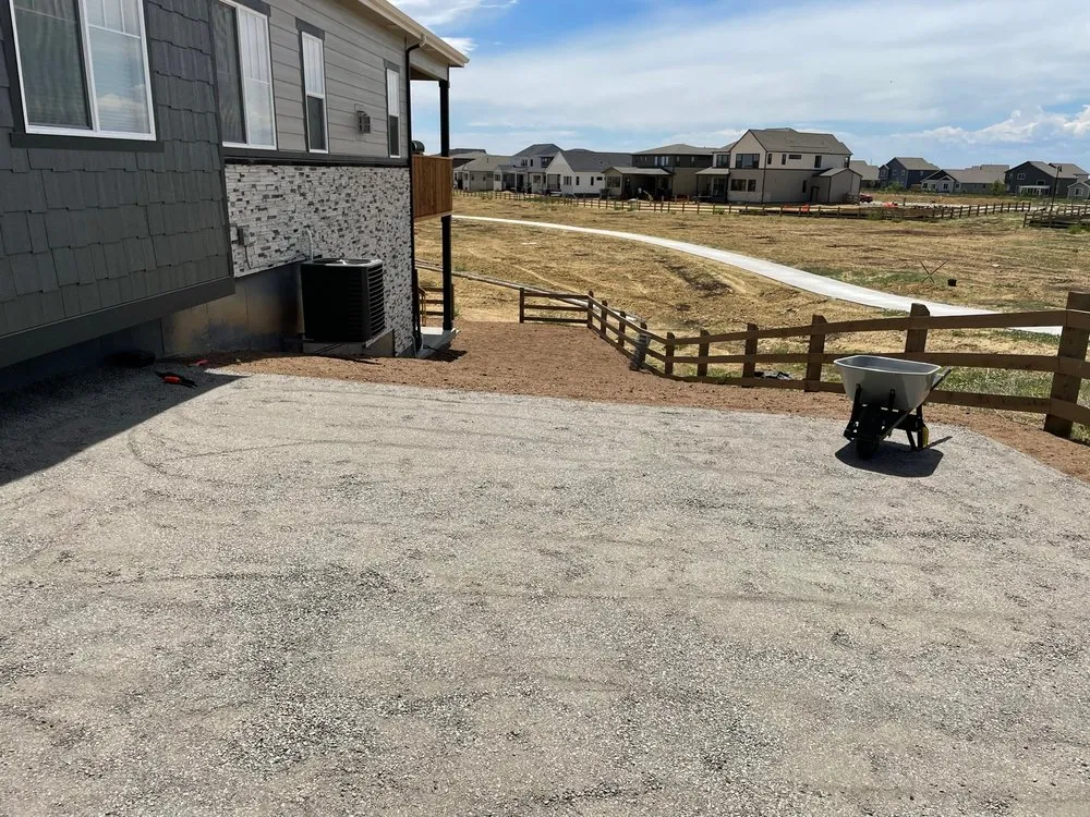 Top-rated landscape installation for homes in Bellvue, CO by KOTA Excavation