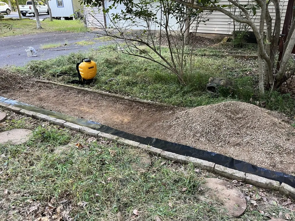 Affordable landscape installation in Culpeper, VA by Kountry Boys Outdoor Services