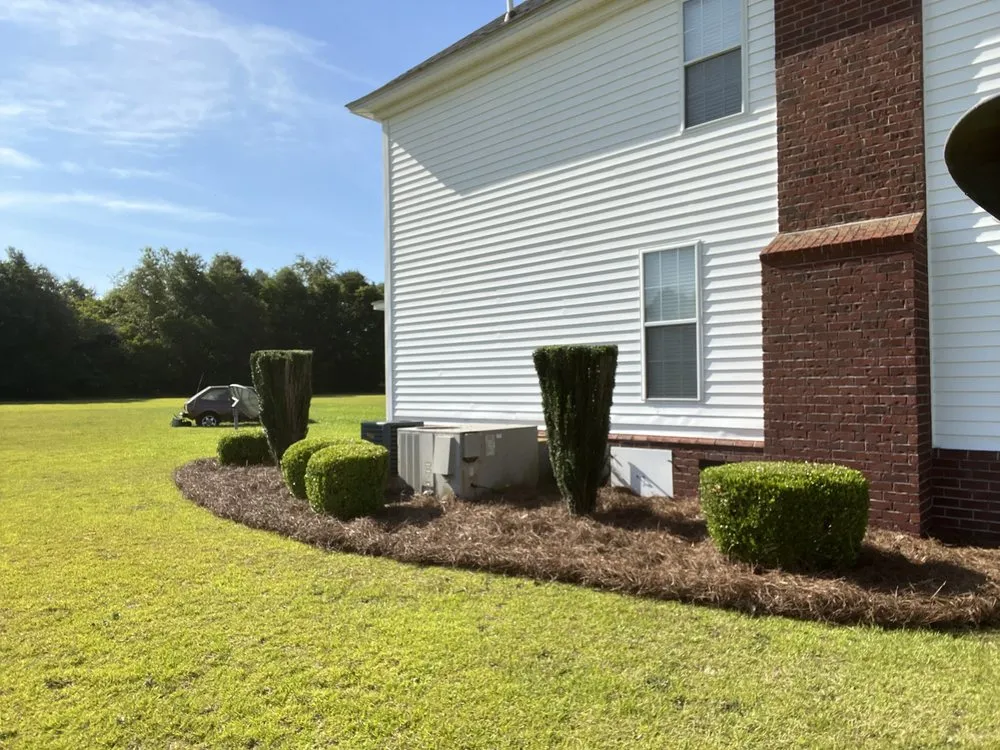 Professional garden landscaping for beautiful yards in Bethune, SC by Kountry Brothers Cutz