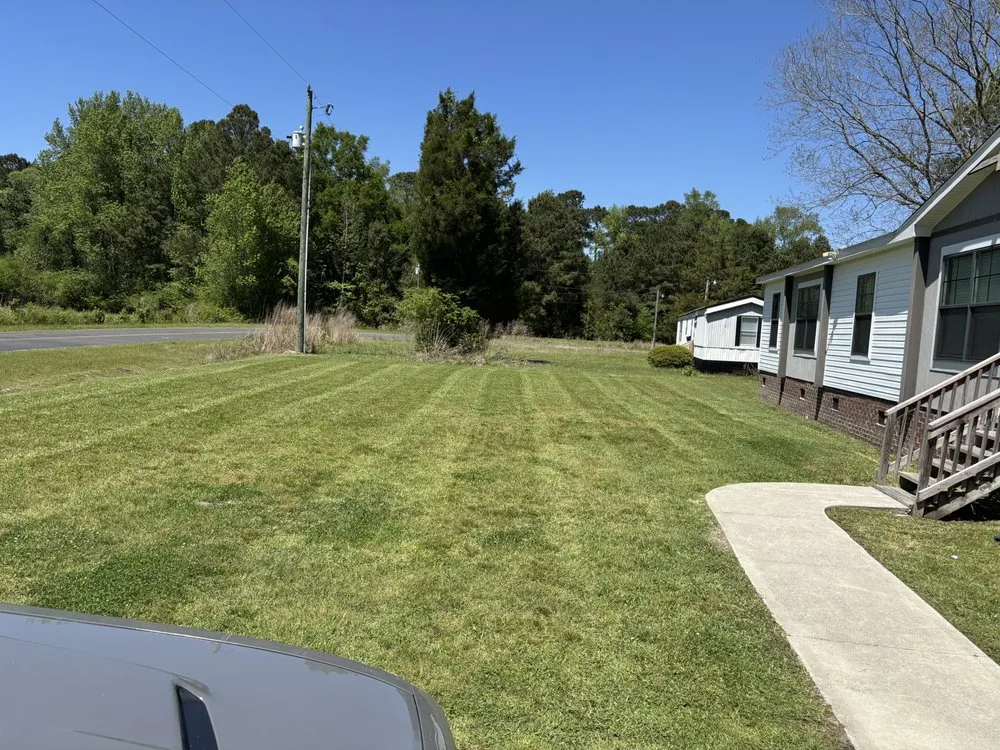 Professional landscape installation in Burgaw, NC - Kountry Kutz and Landscaping