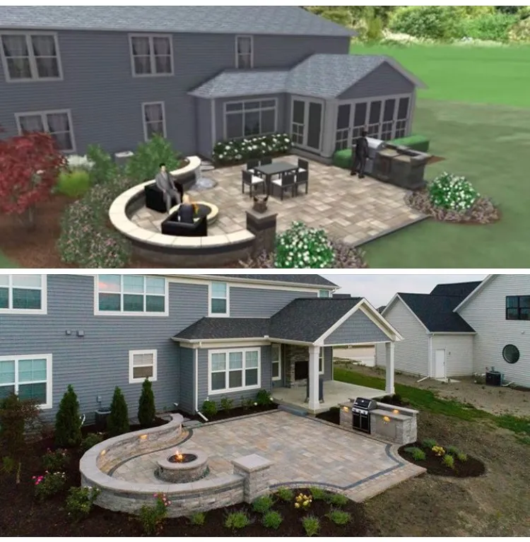 Professional outdoor landscaping in Champaign, IL - Kouski Landscape Co