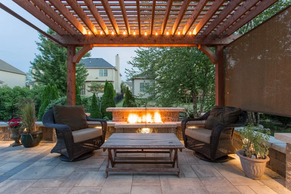 Local yard cleanup service for outdoor upgrades in Champaign, IL by Kouski Landscape Co