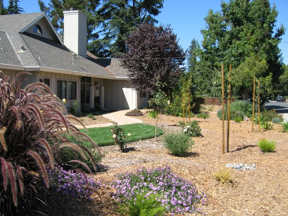 Custom outdoor landscaping with custom design across Santa Clara, CA - Kovax Landscaping