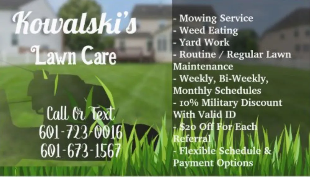 Expert yard cleanup service experts serving Wiggins, MS - Kowalski’s Lawn Care