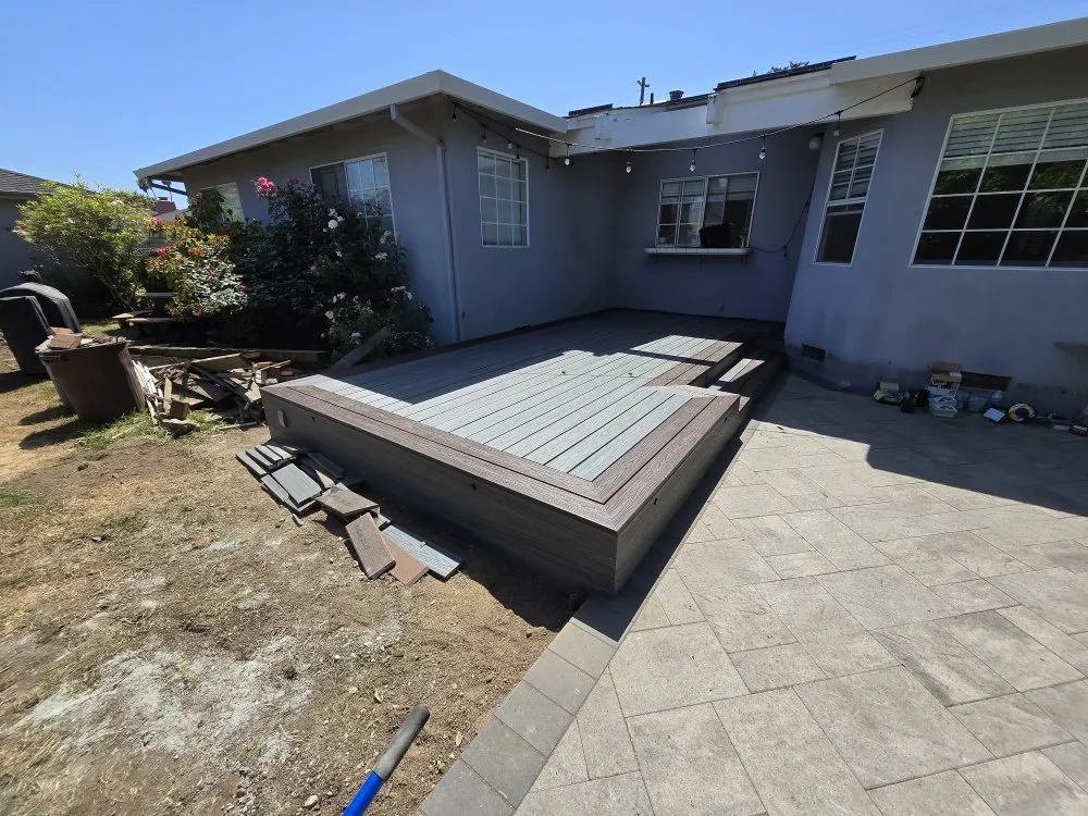 Professional yard maintenance with custom design across Salinas, CA - Koza Building