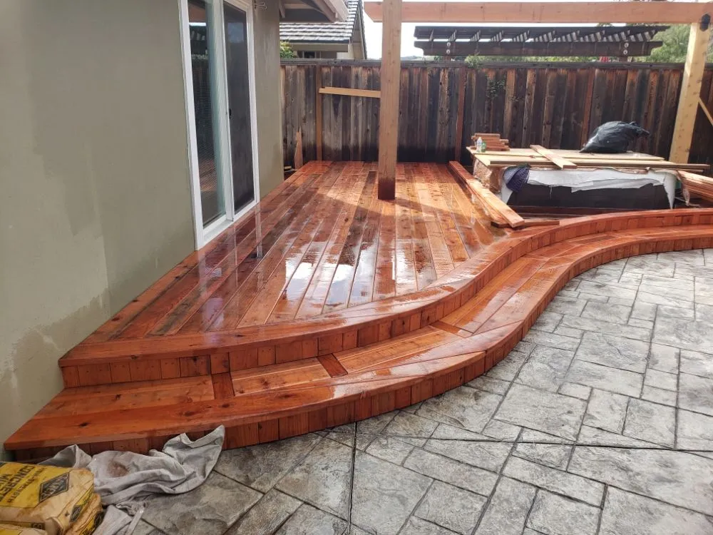 Custom landscape design in Salinas, CA - Koza Building