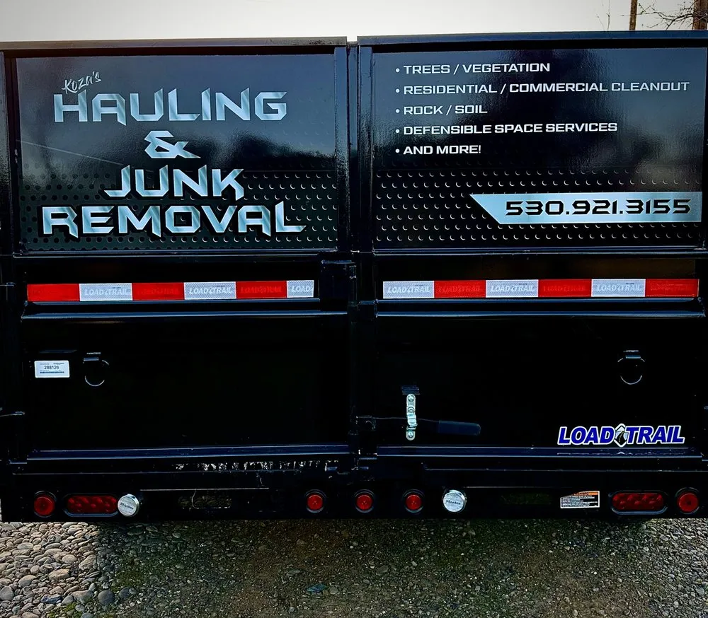 Affordable yard cleanup service experts serving Redding, CA - Kozas Hauling & Junk Removal