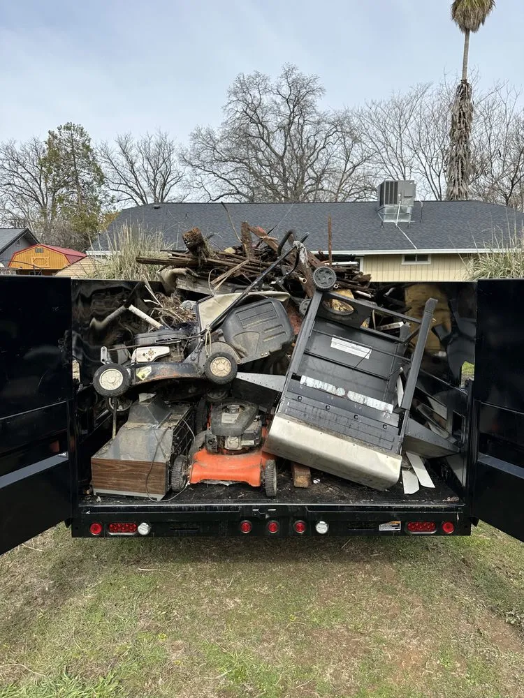 Custom lawn mowing service in Redding, CA by Kozas Hauling & Junk Removal