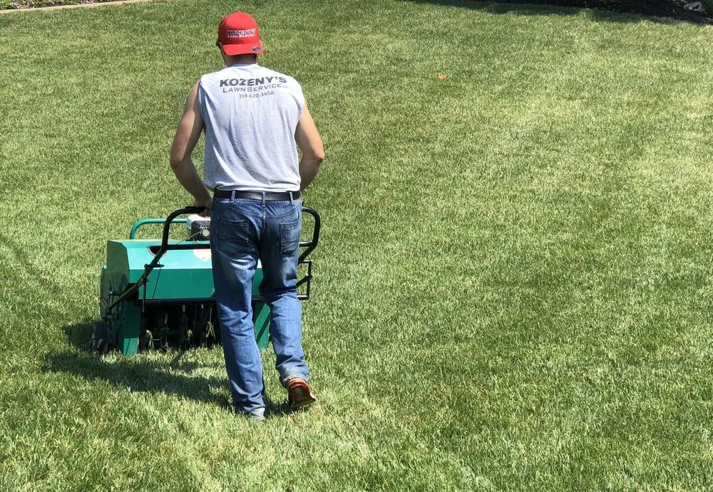 Expert lawn care service for residential properties in St Louis, MO by Kozeny's Lawn Service