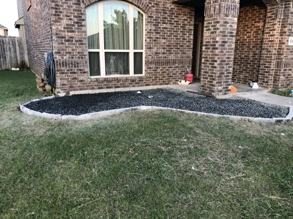 Affordable garden landscaping in Fort Worth, TX by K&P Custom Landscaping