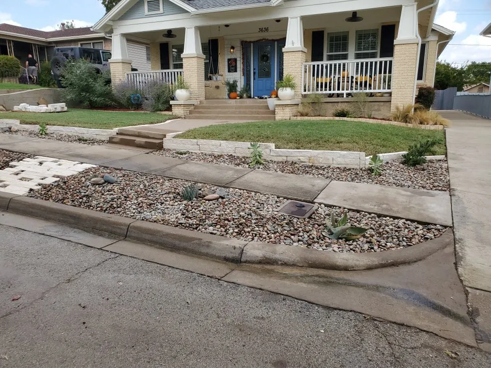 Affordable lawn mowing service in Fort Worth, TX by K&P Custom Landscaping