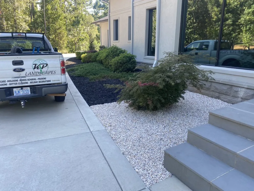 Professional garden landscaping in Youngsville, NC - KP Landscapes