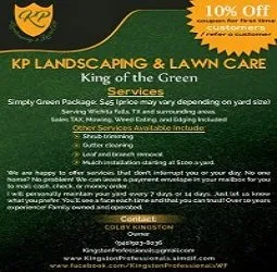 Reliable outdoor landscaping experts serving Wichita Falls, TX - KP Landscaping & Lawn Care