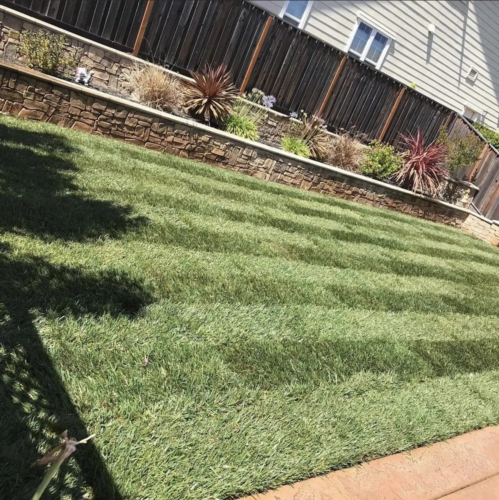 Custom outdoor landscaping in Suisun City, CA by KP Landscaping