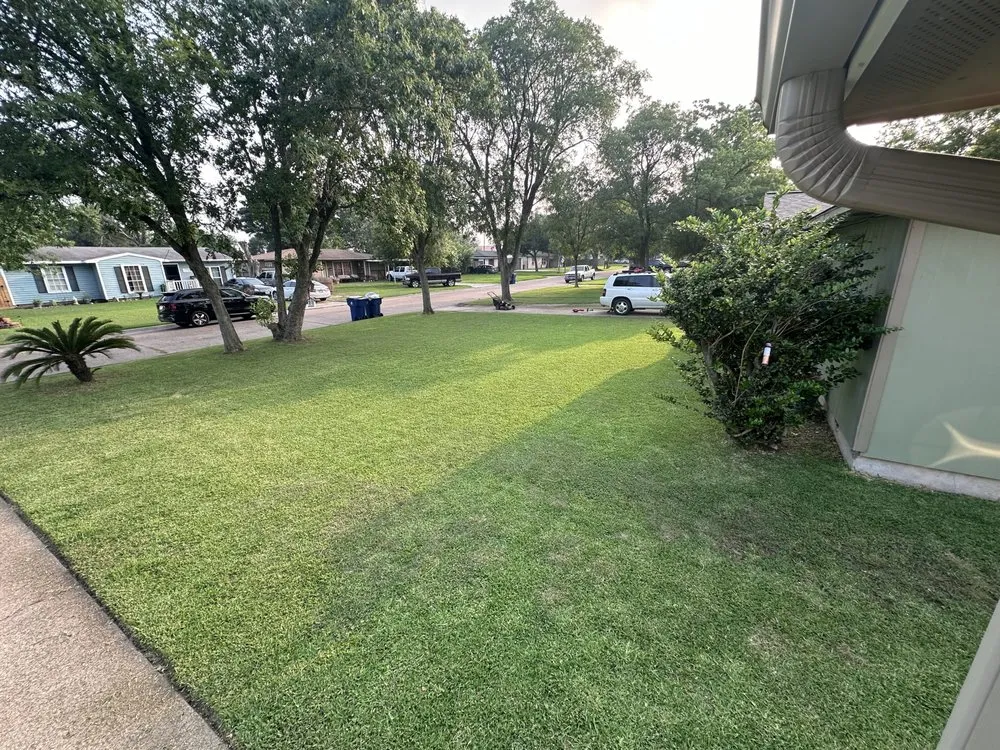 Affordable outdoor landscaping in San Leon, TX by KP Lawn Technicians