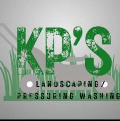 KP’s Landscaping Pressure Washing Logo