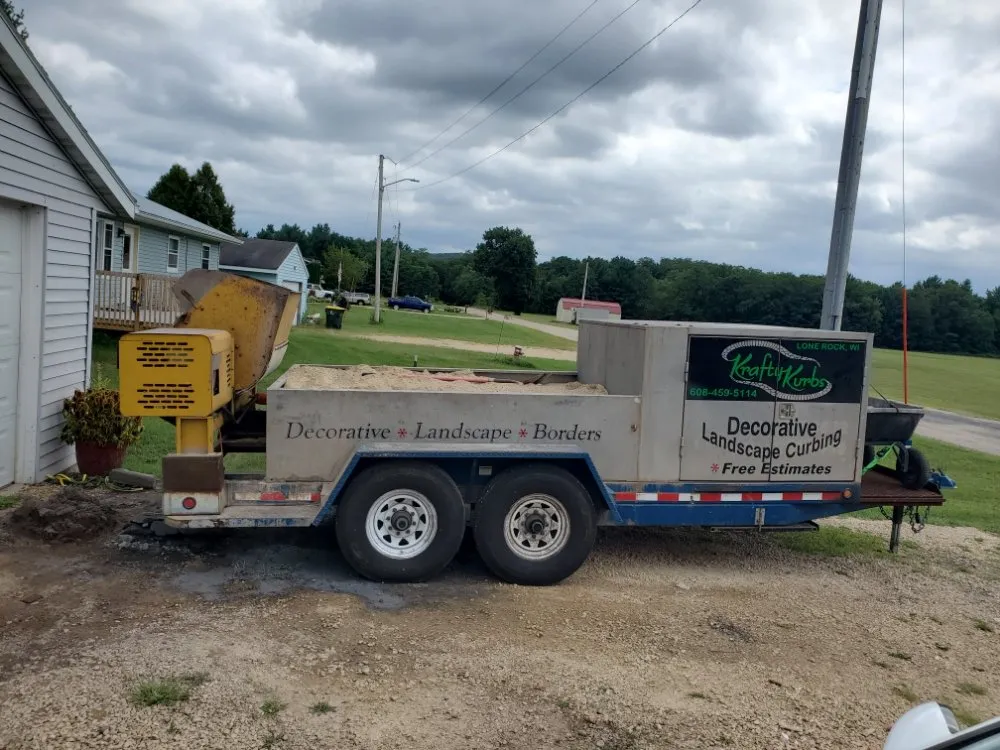 Trusted outdoor landscaping experts serving Lone Rock, WI - Krafty Kurbs