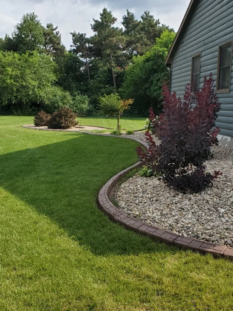 Affordable lawn care service for residential properties in Lone Rock, WI by Krafty Kurbs