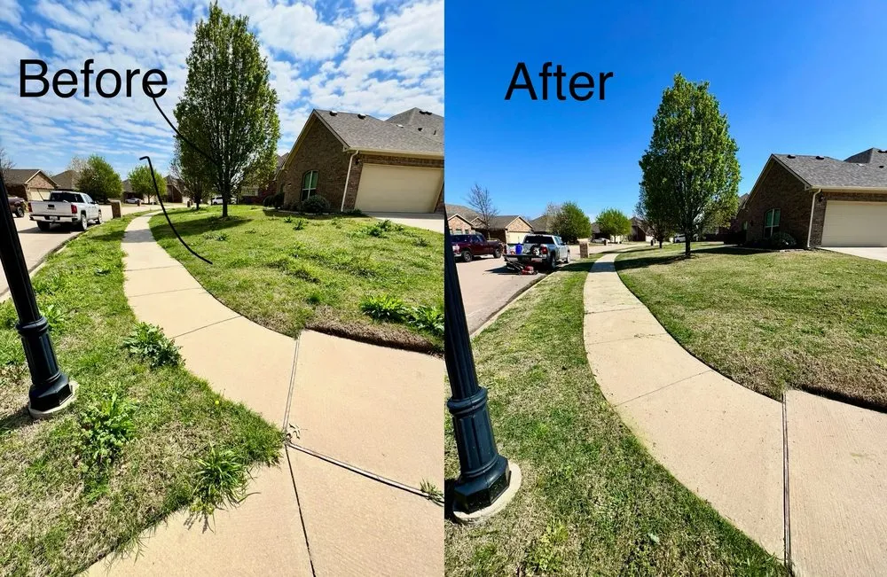 Affordable outdoor landscaping in Knollwood, TX by Kranning Enterprise