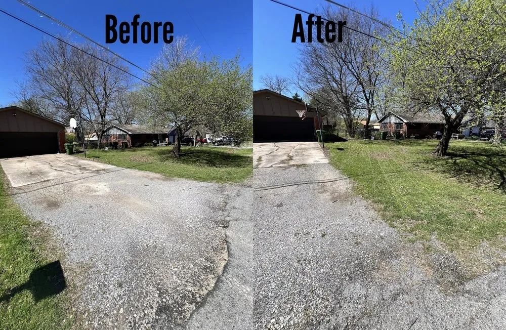 Affordable outdoor landscaping in Knollwood, TX by Kranning Enterprise