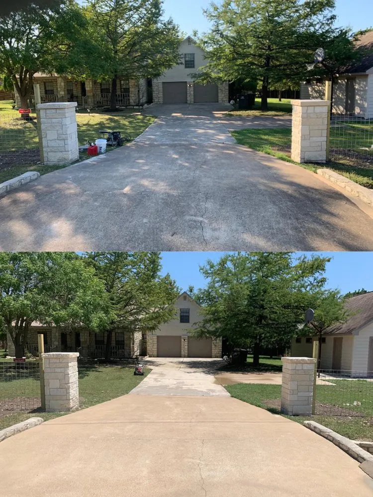 Top-rated lawn care service with custom design in Buda, TX by Krause Exterior Services