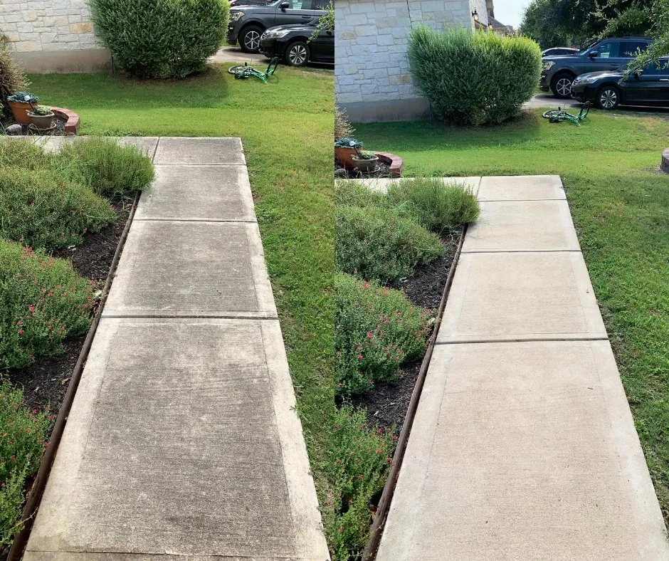 Professional residential landscaping with custom design in Buda, TX by Krause Exterior Services