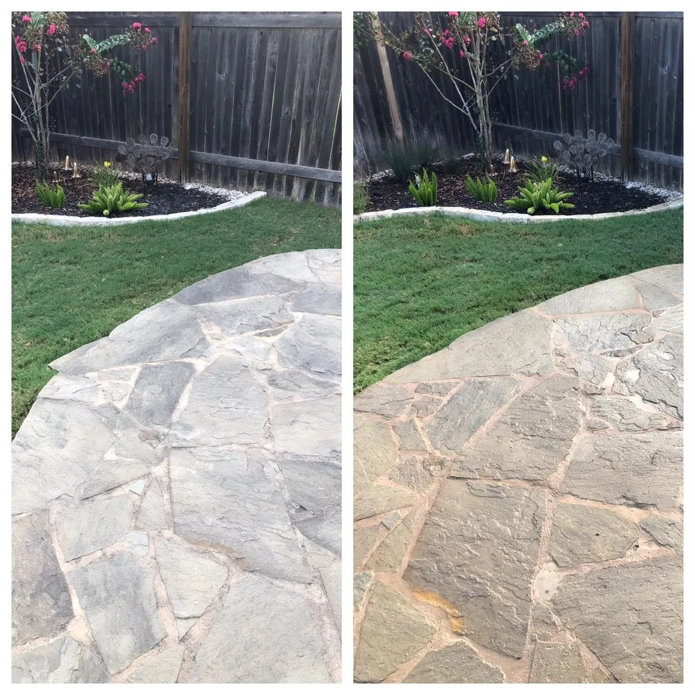 Expert yard cleanup service in Buda, TX by Krause Exterior Services