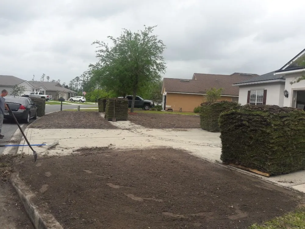 Custom yard cleanup service for outdoor upgrades in Fernandina Beach, FL by KraussCare Landscaping