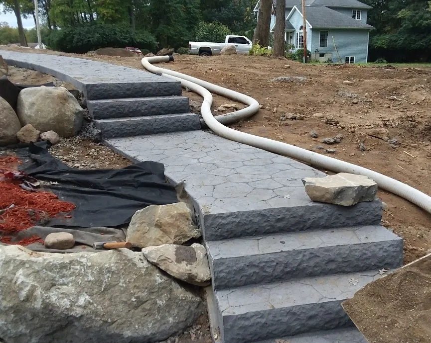 Custom yard maintenance in Lansing, MI by KRD Concrete Works