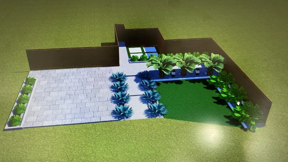 Custom garden landscaping in San Diego, CA - Kreative Landscaping Design & Build