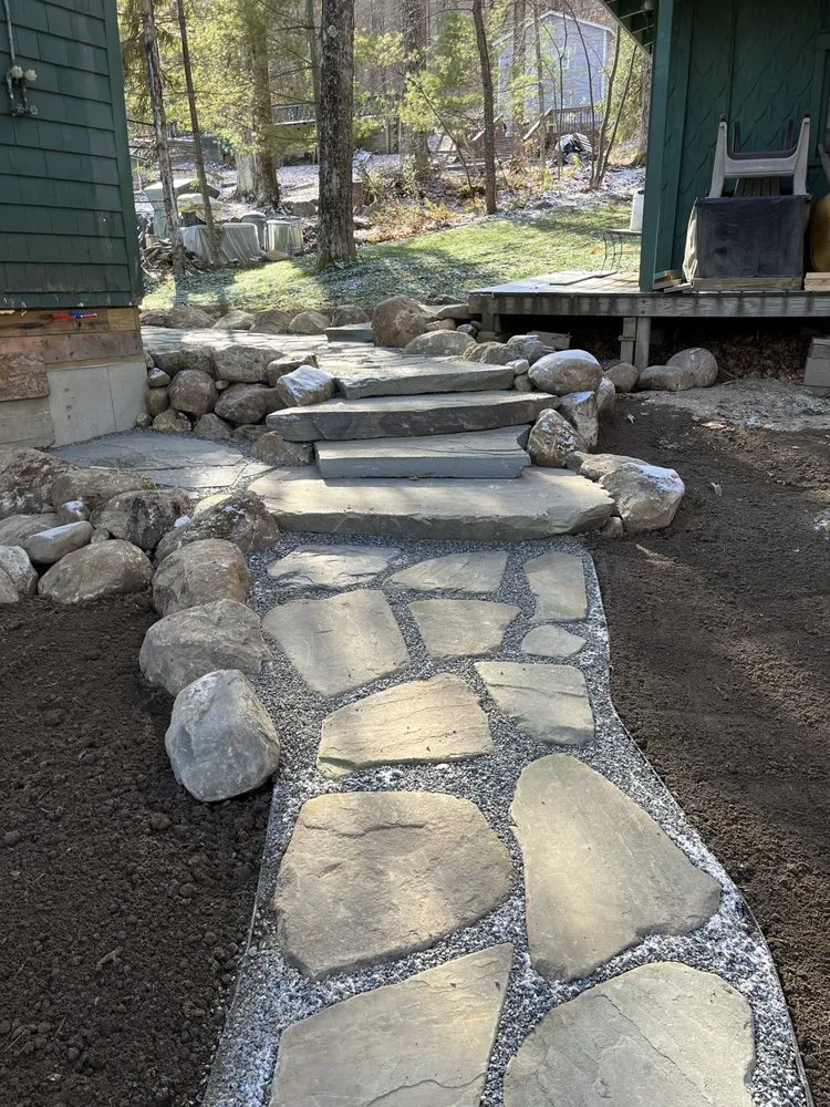 Expert lawn mowing service in Johnstown, NY by Krempa Custom Landscaping