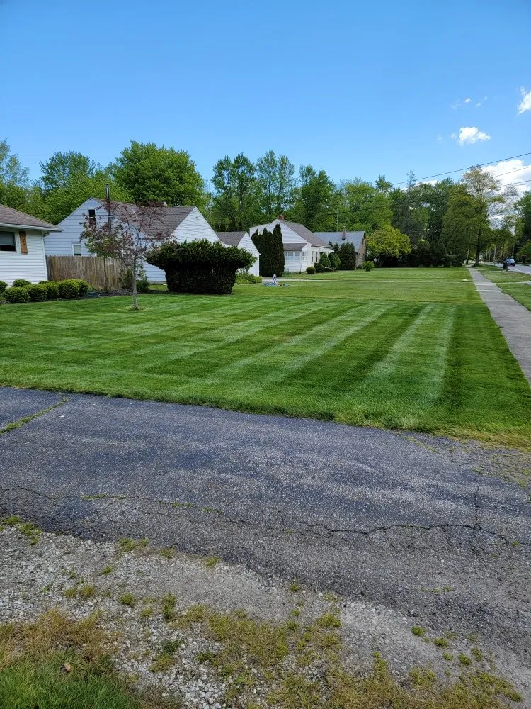 Trusted lawn mowing service in Berea, OH by Kren’s Kreations