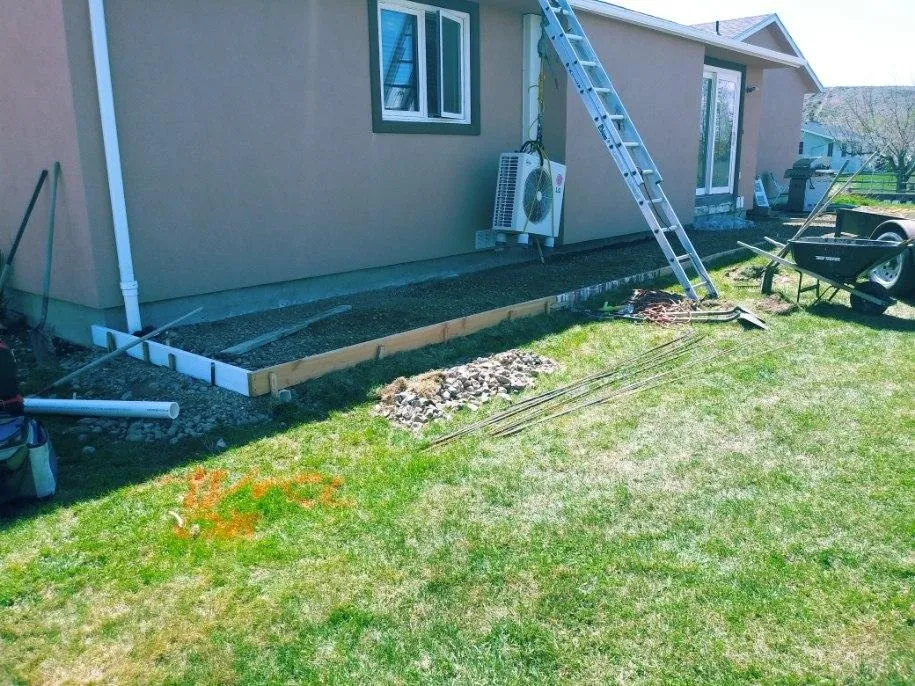 Professional landscape design near you in Casper, WY by Krew Concrete & Handyman Construction