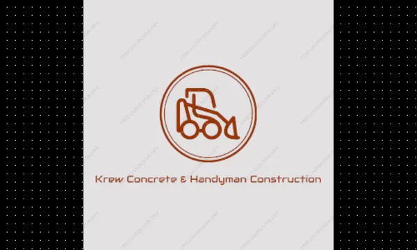 Krew Concrete & Handyman Construction Logo