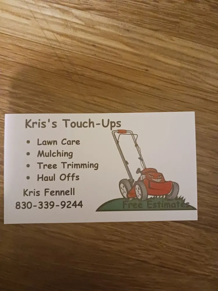 Reliable lawn mowing service in Luling, TX - Kris' Touch-Ups
