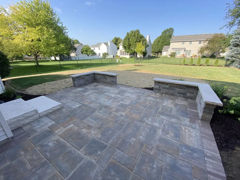 Top-rated yard maintenance with custom design across Bloomington, IL - Krueger Lawn and Landscape