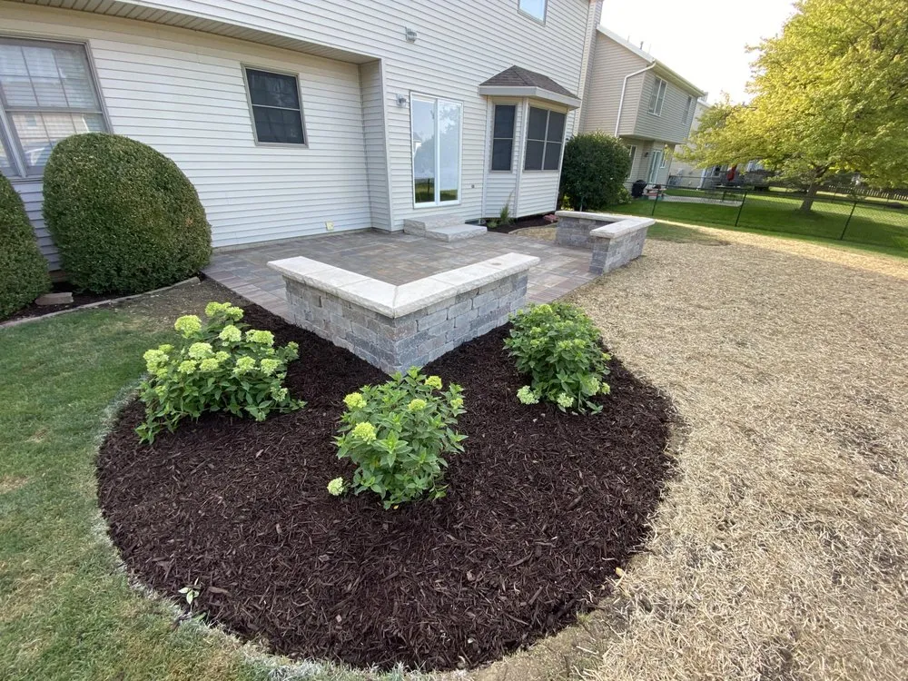 Affordable residential landscaping for residential properties across Bloomington, IL - Krueger Lawn and Landscape