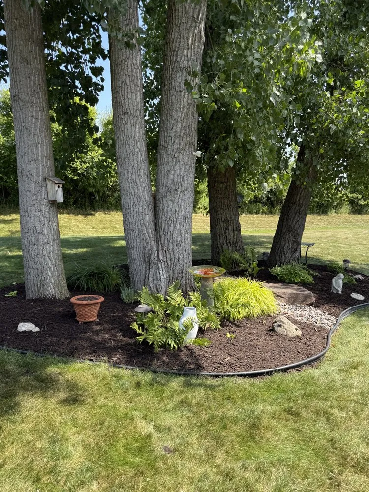 Trusted yard cleanup service with custom design across Brockport, NY - Krug’s property services