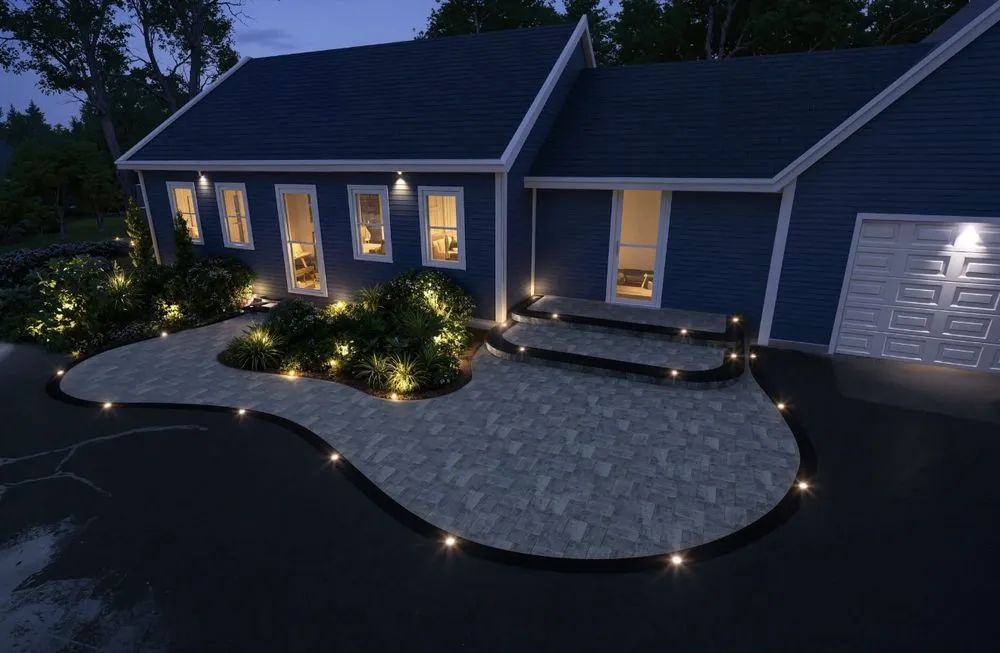 Expert residential landscaping in Brockport, NY by Krug’s property services