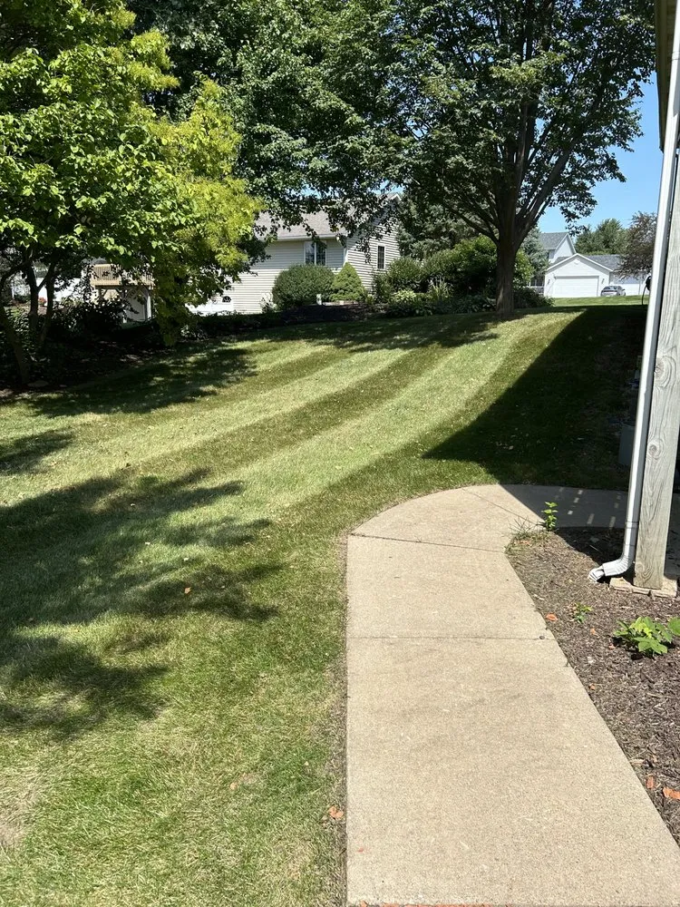 Reliable landscape installation for year-round maintenance in Eldridge, IA by Kruse Lawns and Services