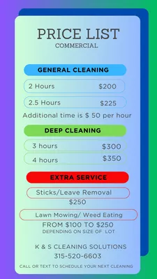 K&S Cleaning Solutions Logo