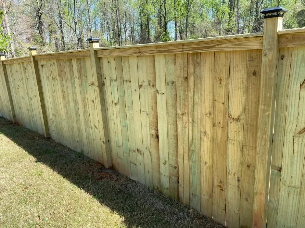Professional residential landscaping in McDonough, GA by Ks Fencing Experts
