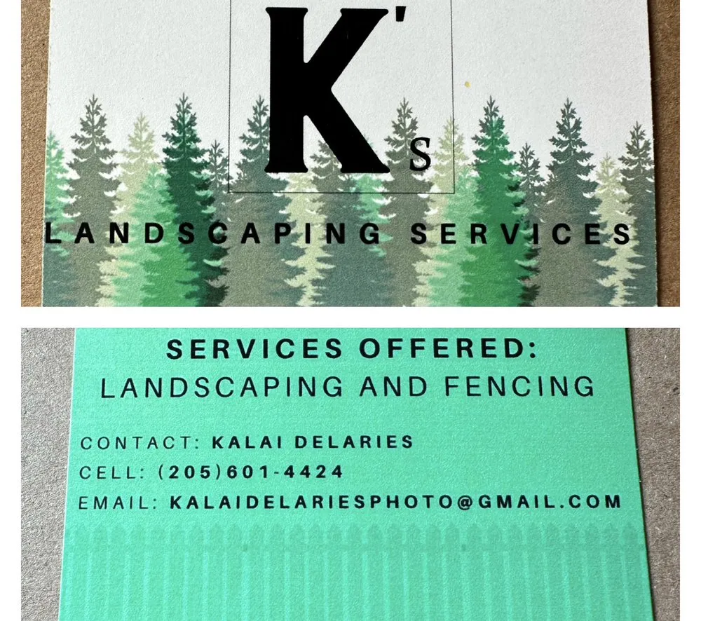 Custom landscaping services near you across Pelham, AL - K’s Landscaping Services